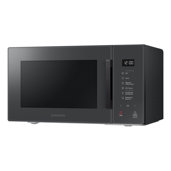 Samsung MG23T5018AC/BW, 2300W, 23L, Microwave Oven, Gray