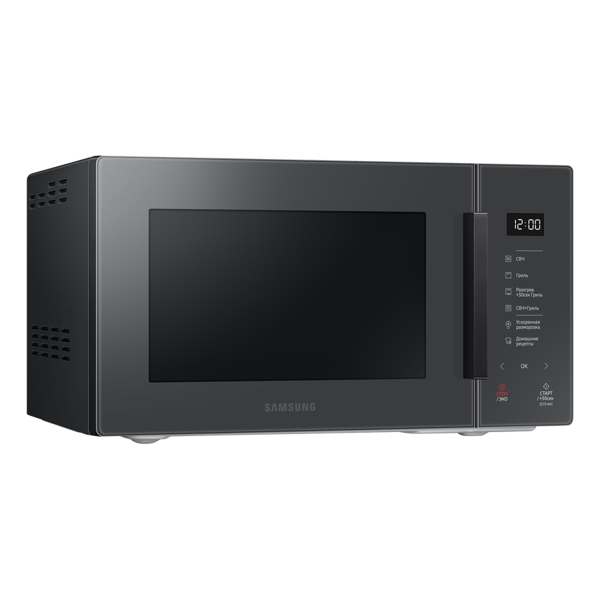 მიკროტალღური ღუმელი Samsung MG23T5018AC/BW, 2300W, 23L, Microwave Oven, Gray