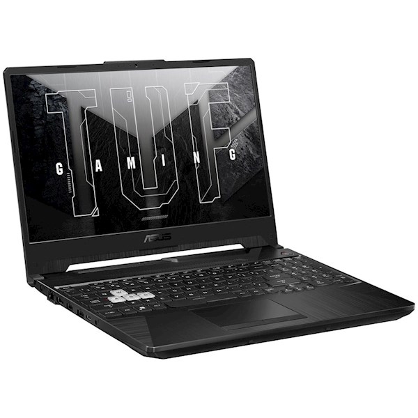 ნოუთბუქი Asus FX506HC TUF F15, 15.6", i5-11400H, 8GB, 512GB SSD, RTX 3050 4GB, Graphite Black