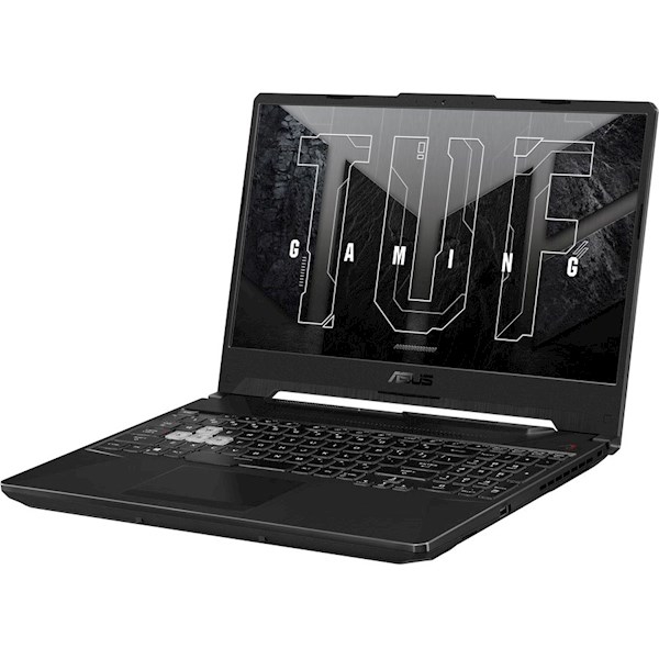 ნოუთბუქი Asus FX506HC TUF F15, 15.6", i5-11400H, 8GB, 512GB SSD, RTX 3050 4GB, Graphite Black