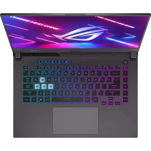 ნოუთბუქი Asus G513RW-HQ198 Rog Strix G15, 15.6", Ryzen 9 6900HX, 16GB, 512GB SSD, GeForce RTX3070 TI 8GB, Grey