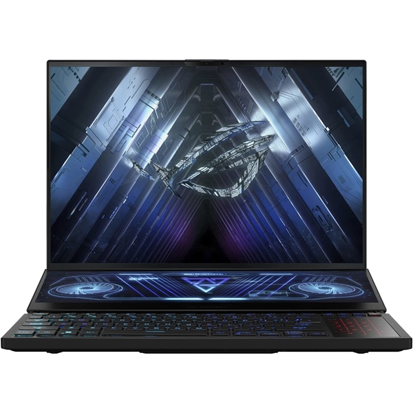 ნოუთბუქი Asus GX650RW-LO120W Rog Zephyrus Duo, 16", Ryzen 9 6900HX, 32GB, 1TB SSD, RTX 3070TI 8GB, W11, Black