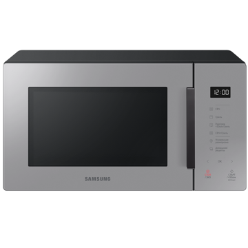 მიკროტალღური ღუმელი Samsung MG23T5018AG/BW, 2300W, 23L, Microwave Oven, Gray