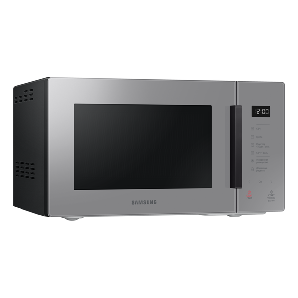 მიკროტალღური ღუმელი Samsung MG23T5018AG/BW, 2300W, 23L, Microwave Oven, Gray