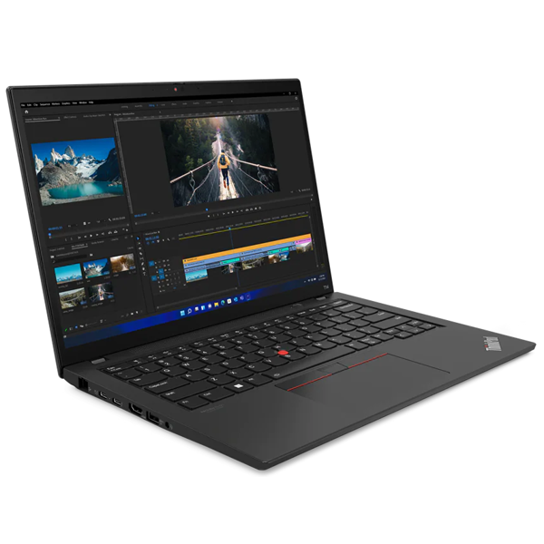 ნოუთბუქი Lenovo 21AJS0HD00 ThinkPad T14 G2, 14", i7-1260P, 16GB, 1TB SSD, Integrated, Black