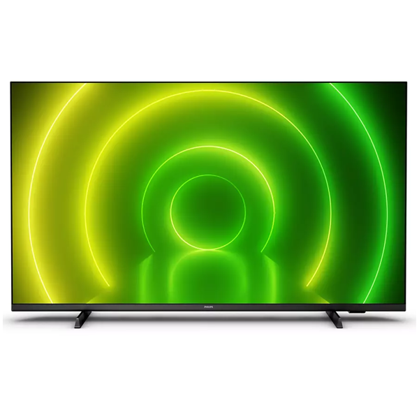 ტელევიზორი Philips 43PUT7406/56 43", 4K UHD, Android TV, HDMI, USB, RF, Wifi, BT, Black