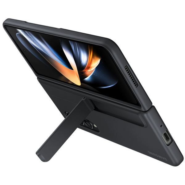 მობილურის ქეისი Samsung EF-OF93PCBEGRU, Galaxy Fold4, Silicone, Black