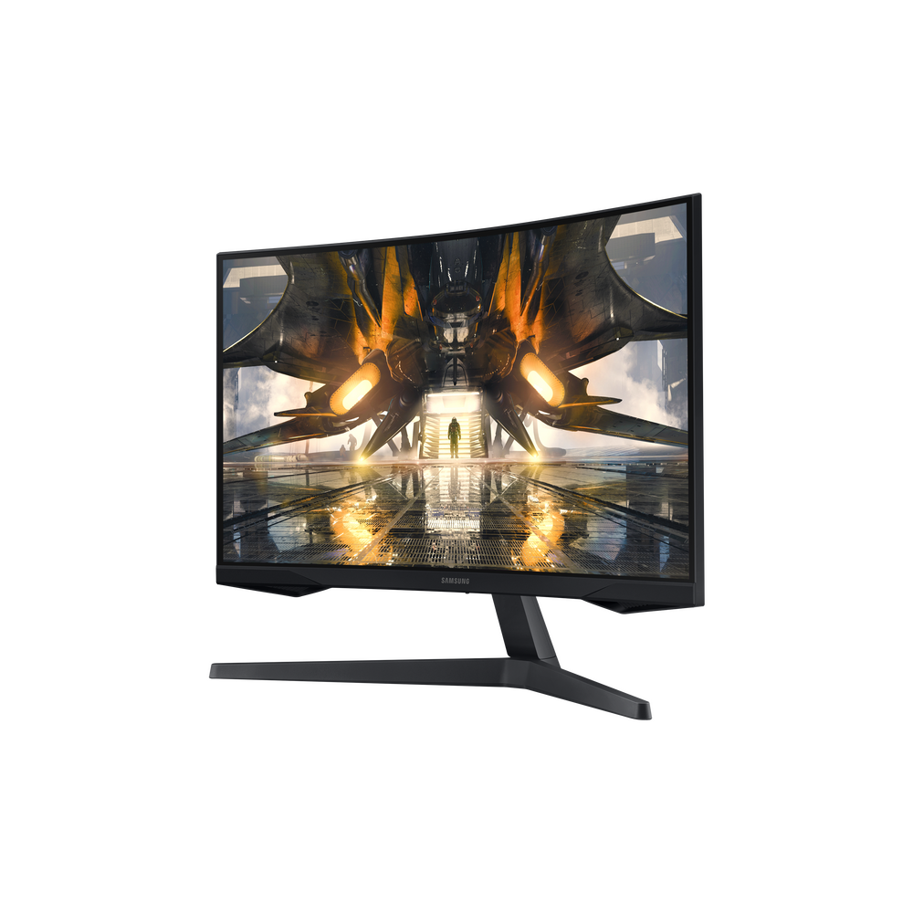 მონიტორი Samsung LS27AG550EIXCI 27", Curved Gaming Odyssey G5, VA, HDMI, DP, 3.5 jack, Black