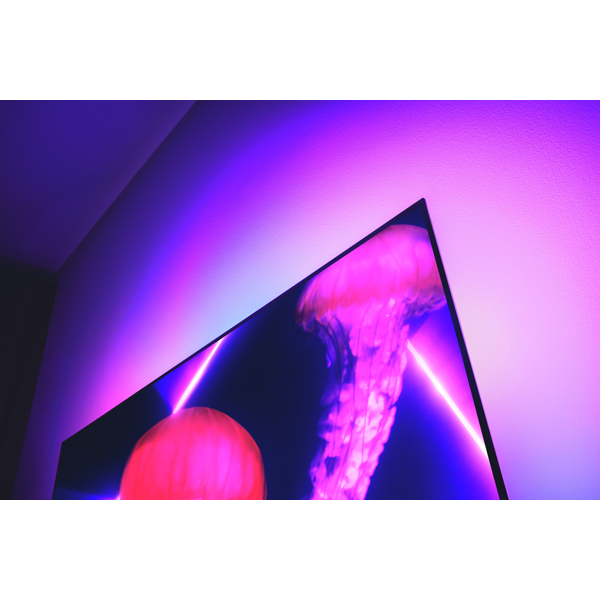 ტელევიზორი Philips 55OLED807/12, 55", 4K UHD, Smart TV, Android, HDMI, USB, Wifi, BT, Metal Silver