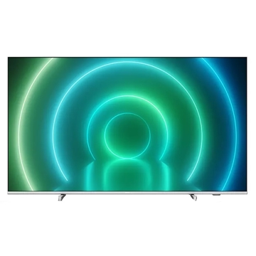 ტელევიზორი Philips 65PUS7956/12, 65", 4K UHD, Smart TV, Android, HDMI, USB, Wifi, BT, Light Silver