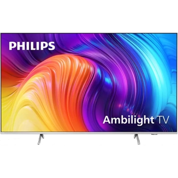 ტელევიზორი Philips 65PUS8507/12, 65", 4K UHD, Smart TV, Android, HDMI, USB, RJ-45, CI, Wifi, BT, Silver