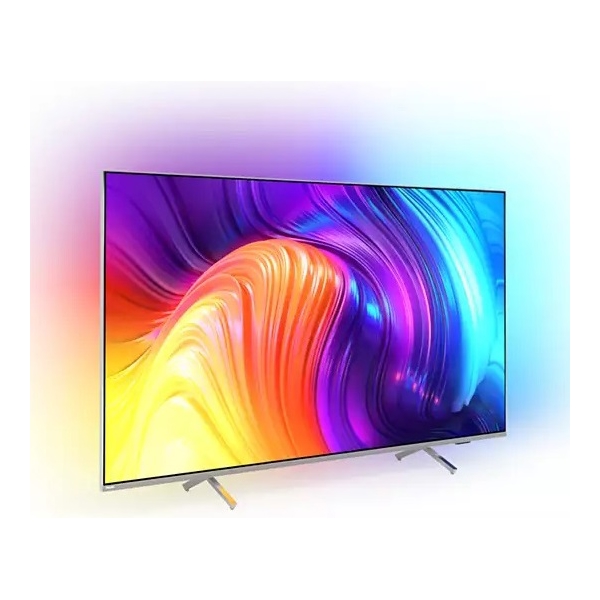 ტელევიზორი Philips 65PUS8507/12, 65", 4K UHD, Smart TV, Android, HDMI, USB, RJ-45, CI, Wifi, BT, Silver