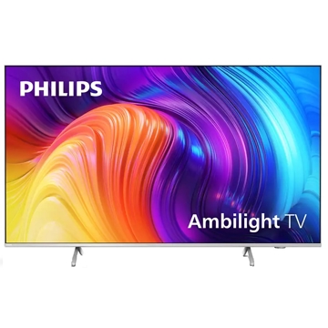 ტელევიზორი Philips 58PUS8507/12, 58", 4K UHD, Smart TV, Android, HDMI, USB, CI, RJ-45, Wifi, BT, Silver