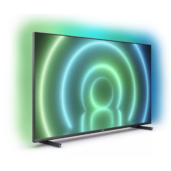 ტელევიზორი Philips 43PUS7906/12, 43", 4K UHD, Smart TV, Android, HDMI, USB, CI, RJ-45, Wifi, BT, Black