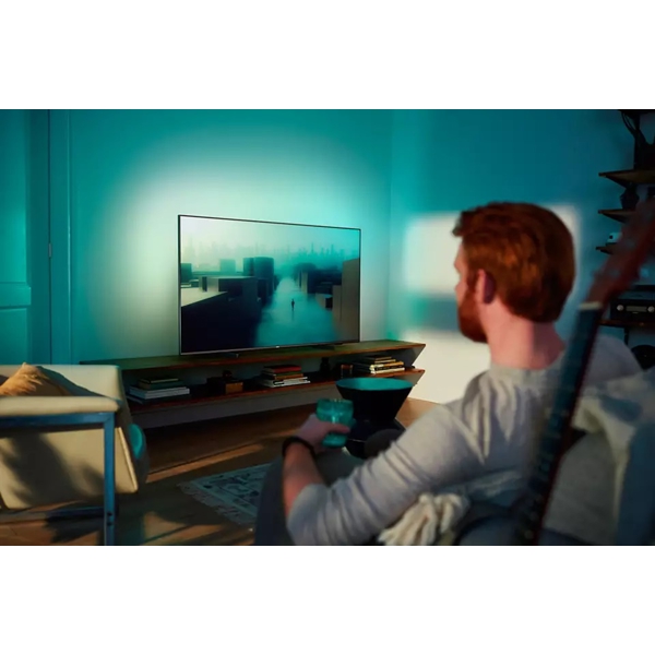 ტელევიზორი Philips 43PUS7906/12, 43", 4K UHD, Smart TV, Android, HDMI, USB, CI, RJ-45, Wifi, BT, Black