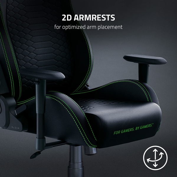 გეიმერული სავარძელი Razer RZ38-03960100-R3G1 Iskur X, Gaming Chair, Black