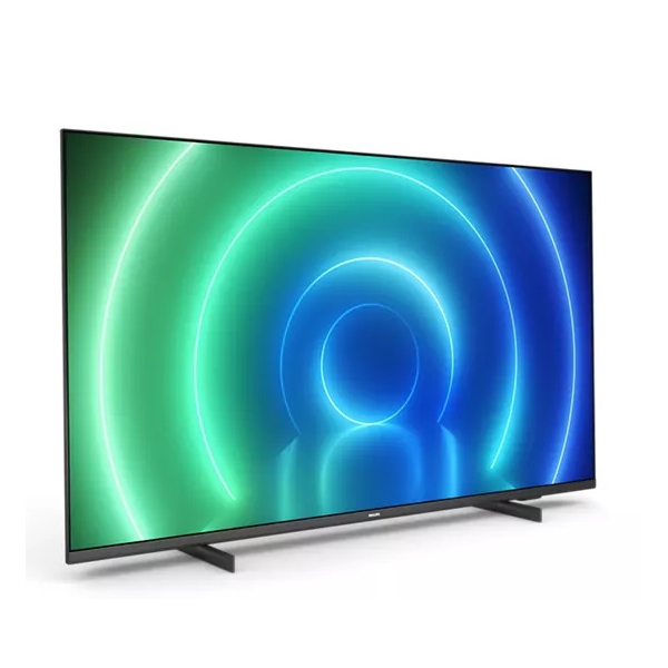 ტელევიზორი Philips 55PUS7506/12, 55", 4K UHD, Smart TV, HDMI, USB, CI, RJ-45, Wifi, BT, Black