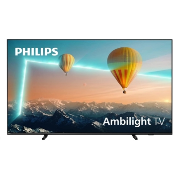 ტელევიზორი Philips 43PUS8007/12, 43", 4K UHD, Smart TV, Android, HDMI, USB, CI, RJ-45, Wifi, BT, Black