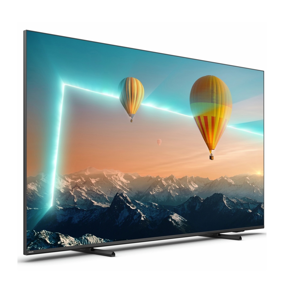 Philips 43PUS8007/12, 43", 4K UHD, Smart TV, Android, HDMI, USB, CI, RJ-45, Wifi, BT, Black