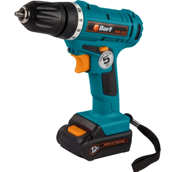 ბურღი Bort 91276049 BAB-12Li, 500W, 700Rpm, Blue