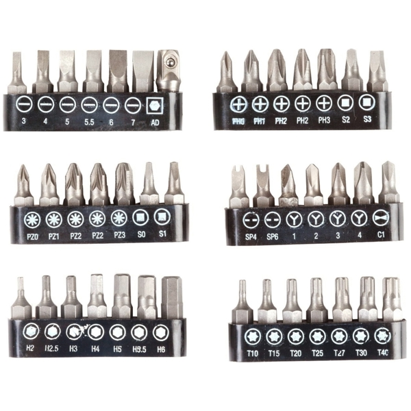 ხელსაწყოების ნაკრები Bort 91279149 BTK-82, 82Pcs Tool Set, Black