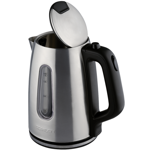 ელექტრო ჩაიდანი Scarlett SC-EK21S101, 2200W, 1.8L, Electric Kettle, Steel