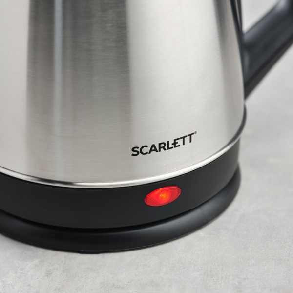 ელექტრო ჩაიდანი Scarlett SC-EK21S25, 1350W, 1.5L, Electric Kettle, Stainless Steel