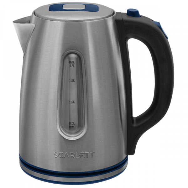 Scarlett SC-EK21S72, 2200W, 1.8L, Electric Kettle, Steel