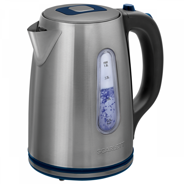 Scarlett SC-EK21S72, 2200W, 1.8L, Electric Kettle, Steel