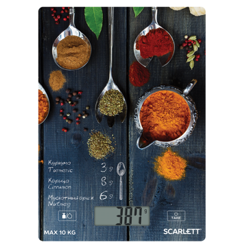 სამზარეულოს სასწორი Scarlett SC-KS57P68, Kitchen Scale