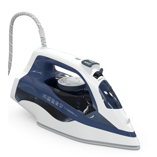 Tesla IR301BL, 2600W, 400ML, Steam Iron, White/Blue