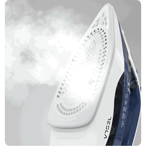 Tesla IR301BL, 2600W, 400ML, Steam Iron, White/Blue