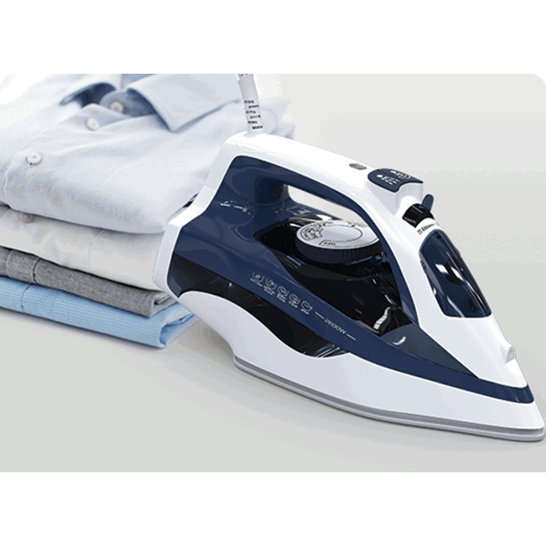 Tesla IR301BL, 2600W, 400ML, Steam Iron, White/Blue