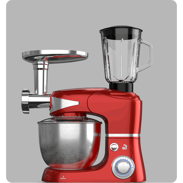 სამზარეულოს კომბაინი Tesla KR600RA, 5L,  Food Processor, Red