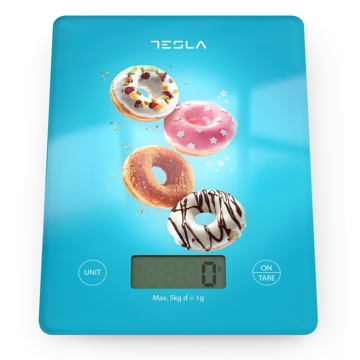 სამზარეულოს სასწორი Tesla KS100BL, Kitchen Scale