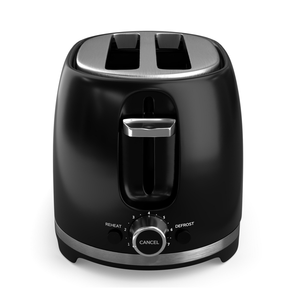 ტოსტერი Tesla TS200BX, 850W, Toaster, Black