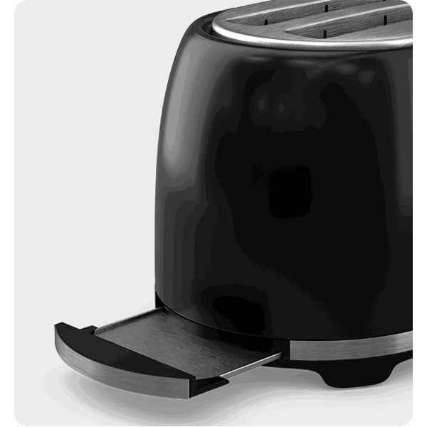 ტოსტერი Tesla TS200BX, 850W, Toaster, Black