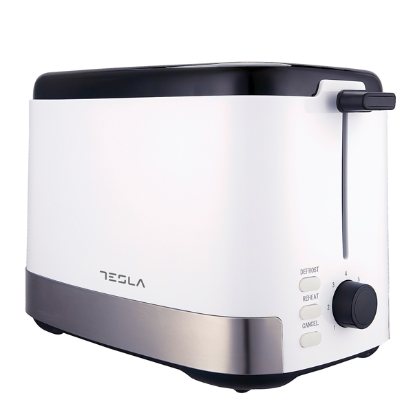 ტოსტერი Tesla TS300BWX, 800W, Toaster, White/Black