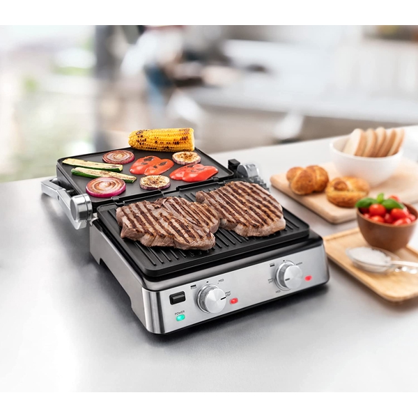 გრილი Delonghi CGH920, 2000W, Grill, Silver