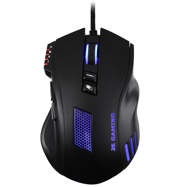 მაუსი 2E 2E-MG335UB, Wired, USB, Gaming Mouse, Black