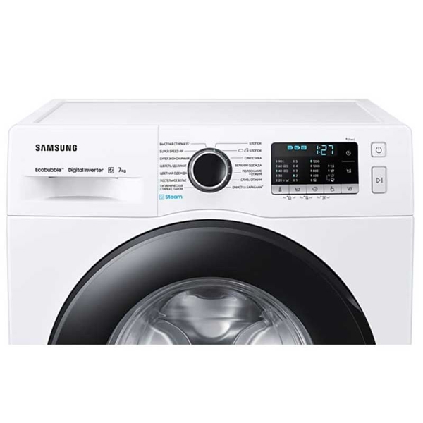 სარეცხი მანქანა Samsung WW70AAS25AE/LP, 7Kg, A+++, 1000Rpm, Washing Machine, White