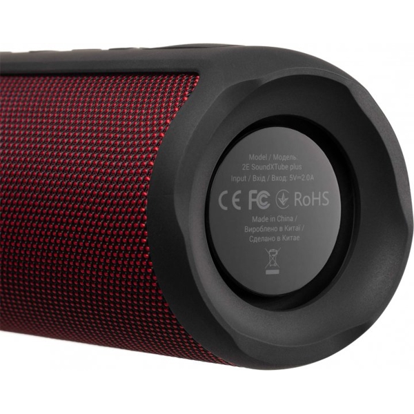 2E 2E-BSSXTPWRD, Bloototh, 3.5mm, Portable Speaker, Red