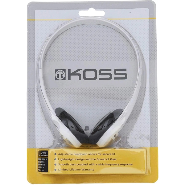 ყურსასმენი Koss 192865.101, Learning Lab Headset, 3.5mm, White