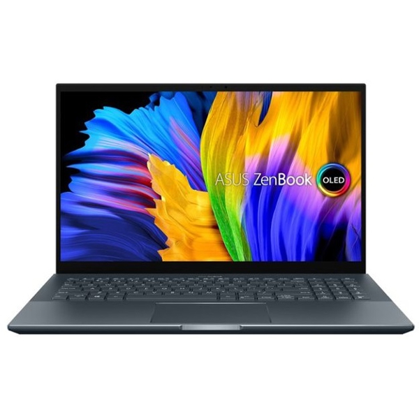 ნოუთბუქი Asus UM535QE-KY328 Zenbook Pro, 15.6", Ryzen 7-5800H, 16GB, 512GB SSD, RTX3050TI 4GB, Grey