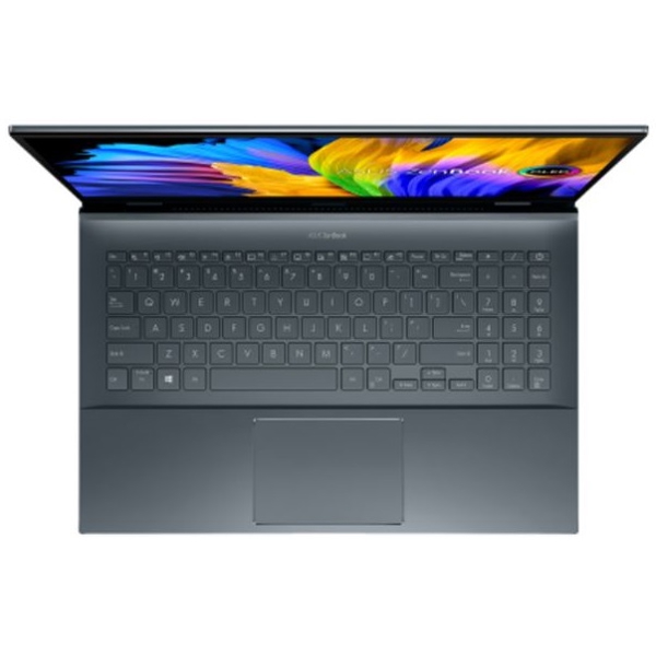 ნოუთბუქი Asus UM535QE-KY328 Zenbook Pro, 15.6", Ryzen 7-5800H, 16GB, 512GB SSD, RTX3050TI 4GB, Grey