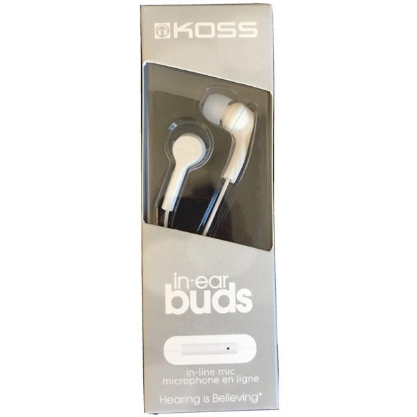 ყურსასმენი Koss 192526.101, Headphone, Wired, 3.5mm, White