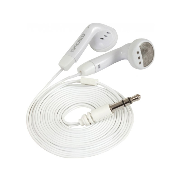 Headphone, Wired, 3.5mm, White