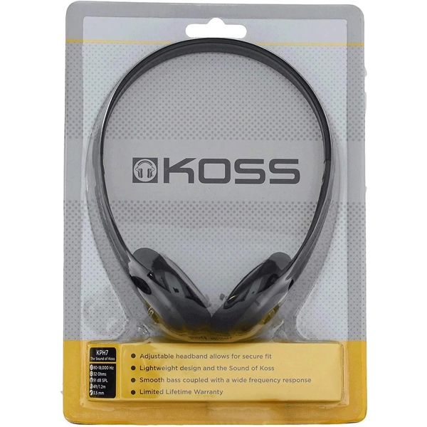 ყურსასმენი Koss 192592.101, Learning Lab Headset, 3.5mm, Black