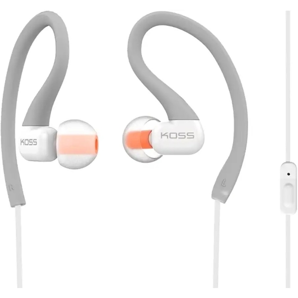 ყურსასმენი Koss 194887.101, Wired, In-ear Headphones, Microphone, 3.5mm, Grey