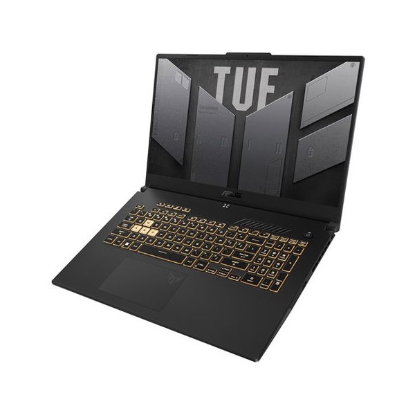 ნოუთბუქი Asus FX707ZM-HX046 TUF F17, 17.3", i7-12700H, 16GB, 1TB SSD, RTX3060 6GB, Grey